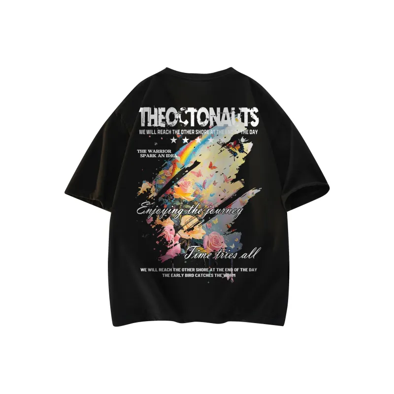 Small Columns Under The Sea T Shirt Unisex-4