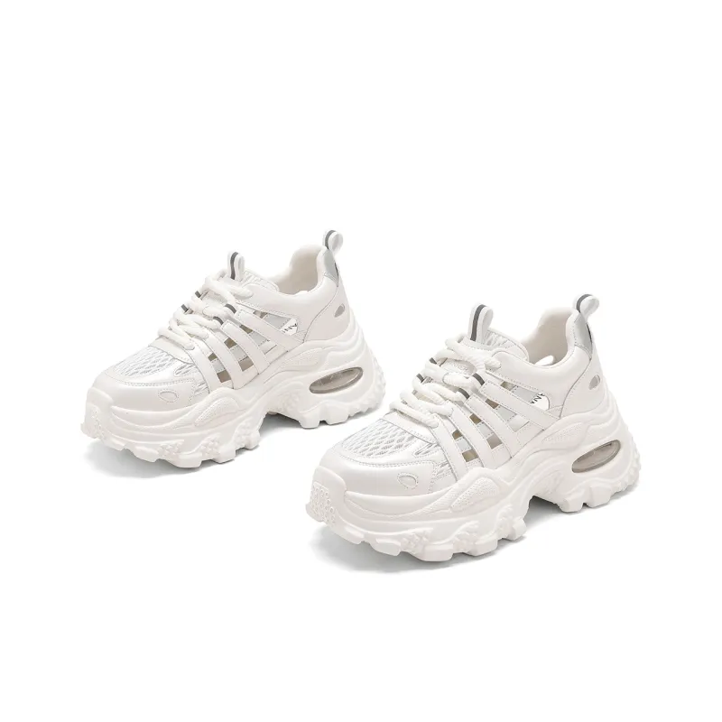 C°BANNER Support Breathable Low Top Chunky Sneakers Women's-14