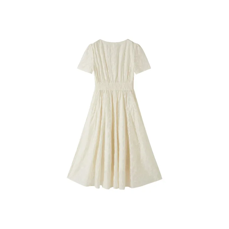 XIANGYING Short Sleeved Dress Women's-1
