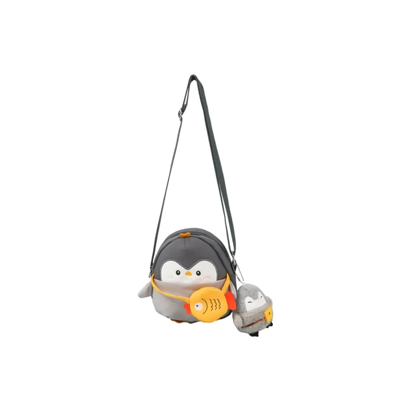 Homeboisportclub Nylon Crossbody Bag Regular Unisex Dark Gray/Pink-0