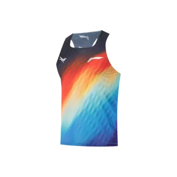LiNing Dragon Sparrow Tank Top Men's Blue Red