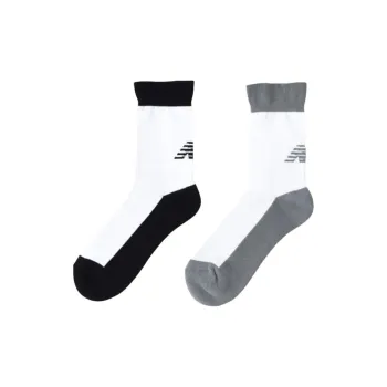 New Balance Met242P Mid Calf Socks Unisex 2 Pack