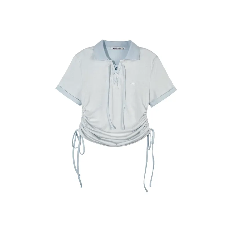 NS76 Polo Shirts Women's Blue-0