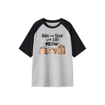 FAIRWHALE Raglan Sleeve T Shirt Women's