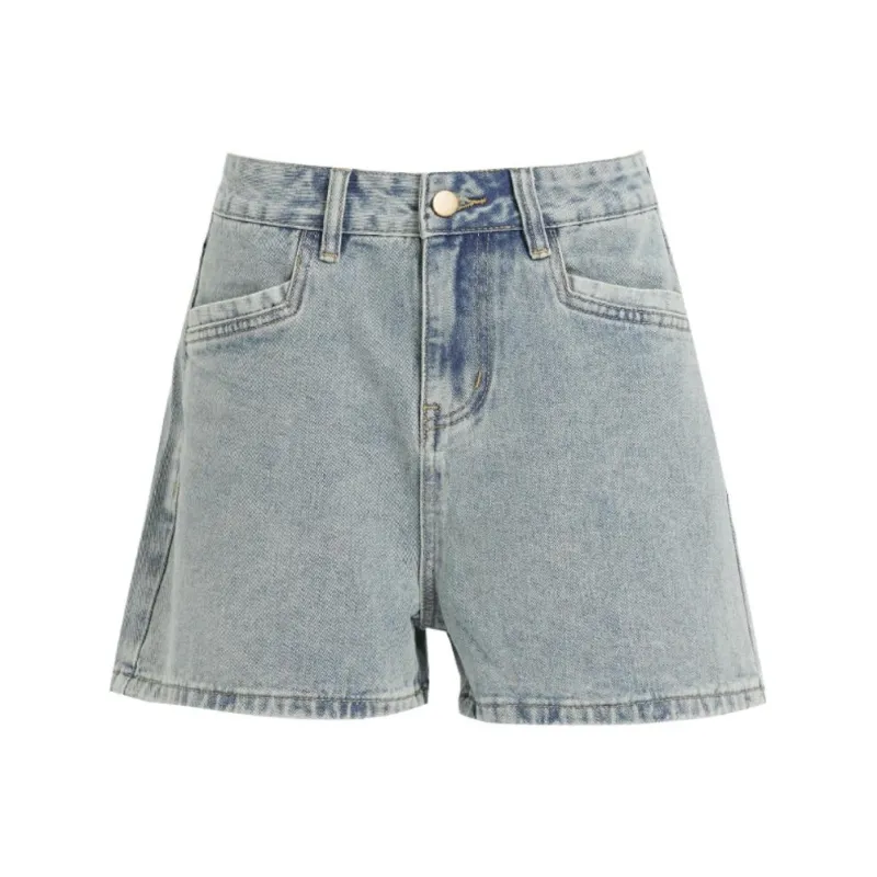 OROI Denim Shorts Women's Blue Shorts-0