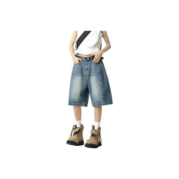 RVANGUARD Denim Shorts Unisex Blue