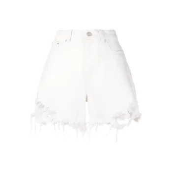 Stella McCartney Distressed Denim Shorts
