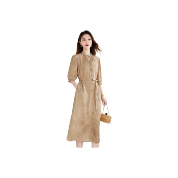 Yi Mengyuan Short Sleeved Dress Women's