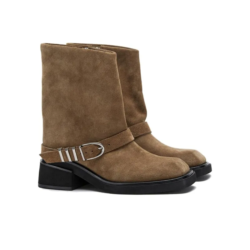 Marie Claire Ankle Boots Women's Caramel Brown-1