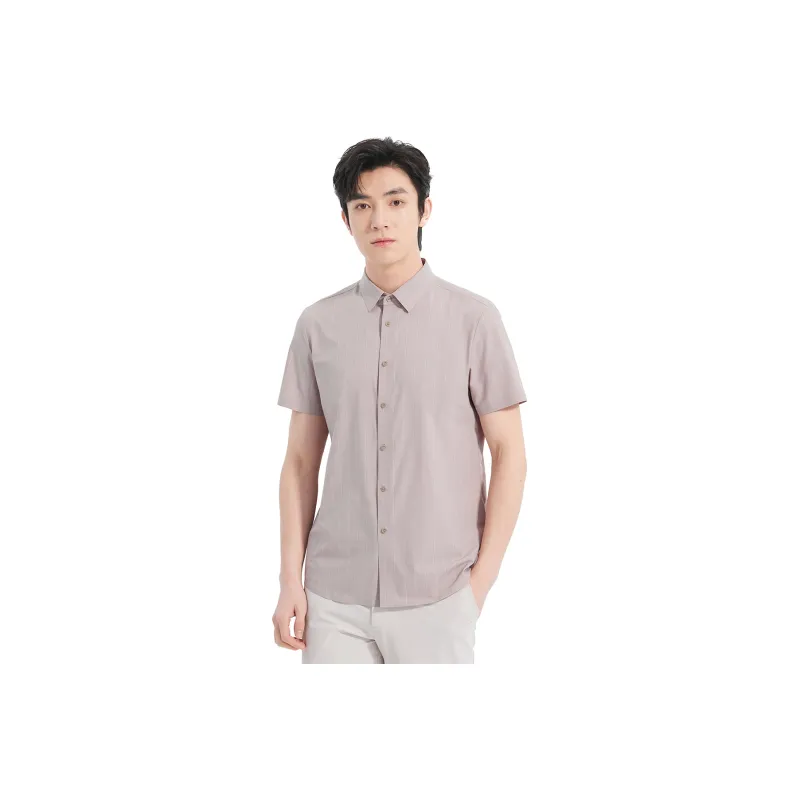 LESS IS MORE Shirts Men Khaki 25XXC1063S-0