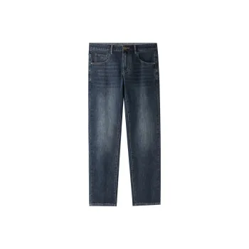 HLA Jeans Men Blue Gray Denim Gradient Dark 9B