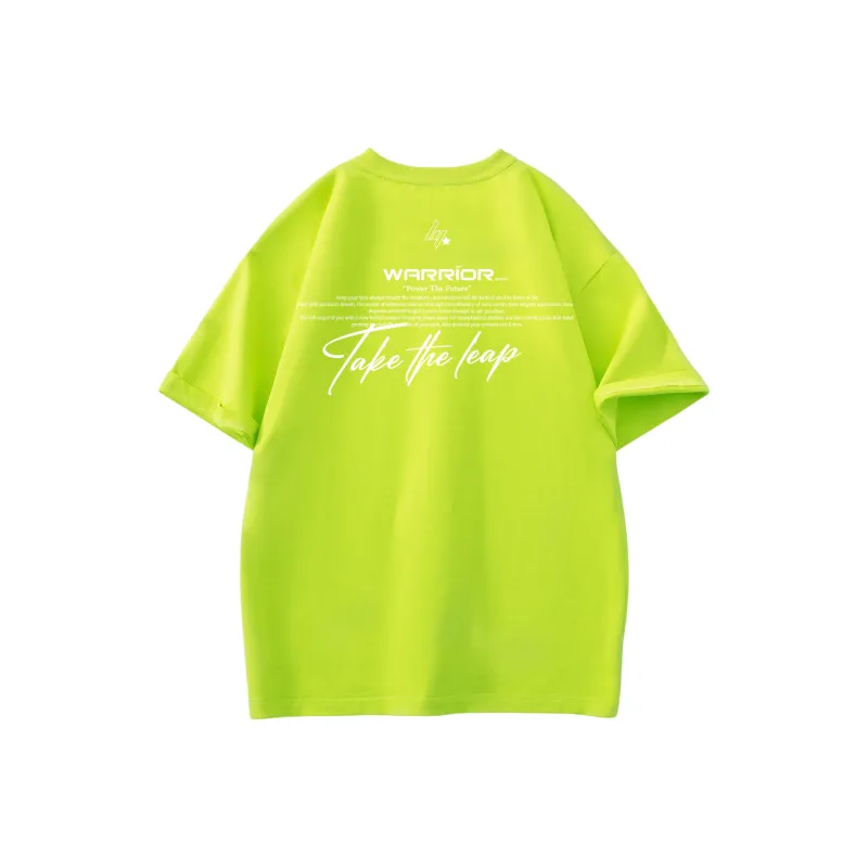 Warrior Huichao Riding The Wind Collection Drop Shoulder Sleeve T Shirt Women's-2