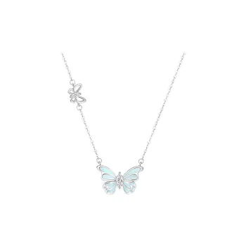 CHINA GOLD S925 Silver Necklaces Women's