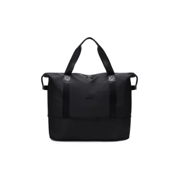 V.NINE Fabric Travel Bag 51.8L Women's Black/Apricot