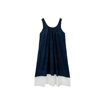 OZVO Slip Dresses Women's Blue Skirt