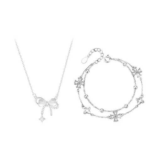 I&YOU Glass Cat Eye Necklaces Women's