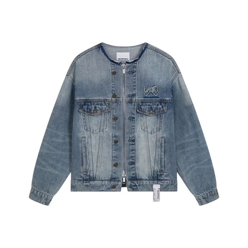 SMILEREPUBLIC Denim Jacket Unisex-0