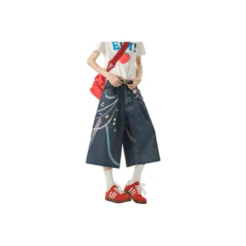 RVANGUARD Denim Shorts Unisex Denim Blue
