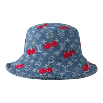 LOUIS VUITTON Bucket Hats Unisex Blue