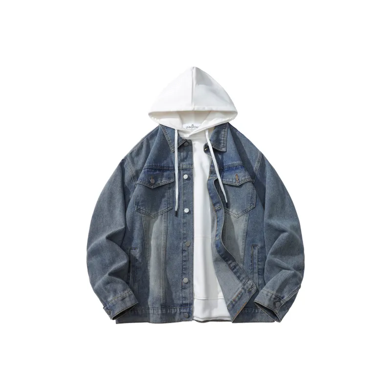 LIVINGTOWN Denim Jackets Unisex-10