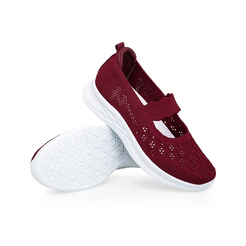 Kuding Slip Resistant, Abrasion Resistant, Breathable, Lightweight Low Top Casual Shoes Women's-11