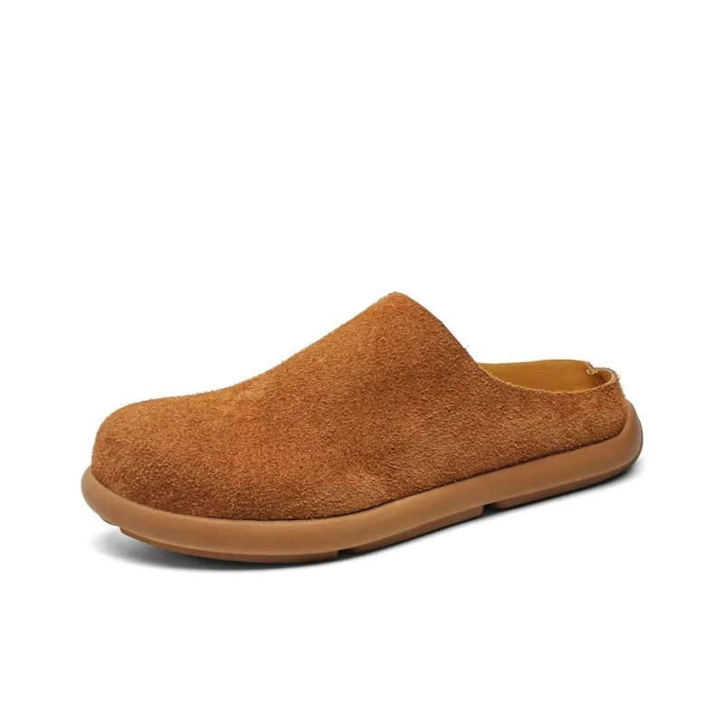 SOBB Rubber Sole Abrasion Resistant Slip Resistant Closed Toe Slippers Men's-30