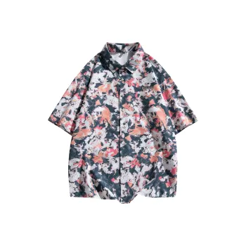 GRAMICA Shirts Unisex Painted Blue
