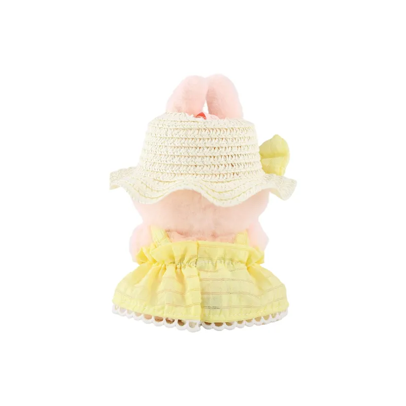 [Modified Doll] POP MART Labubu THEMONSTERS Sitting Party Collection, Vinyl 2.0 Puffy Skirt Bowknot Hang Tag Box 15cm-18