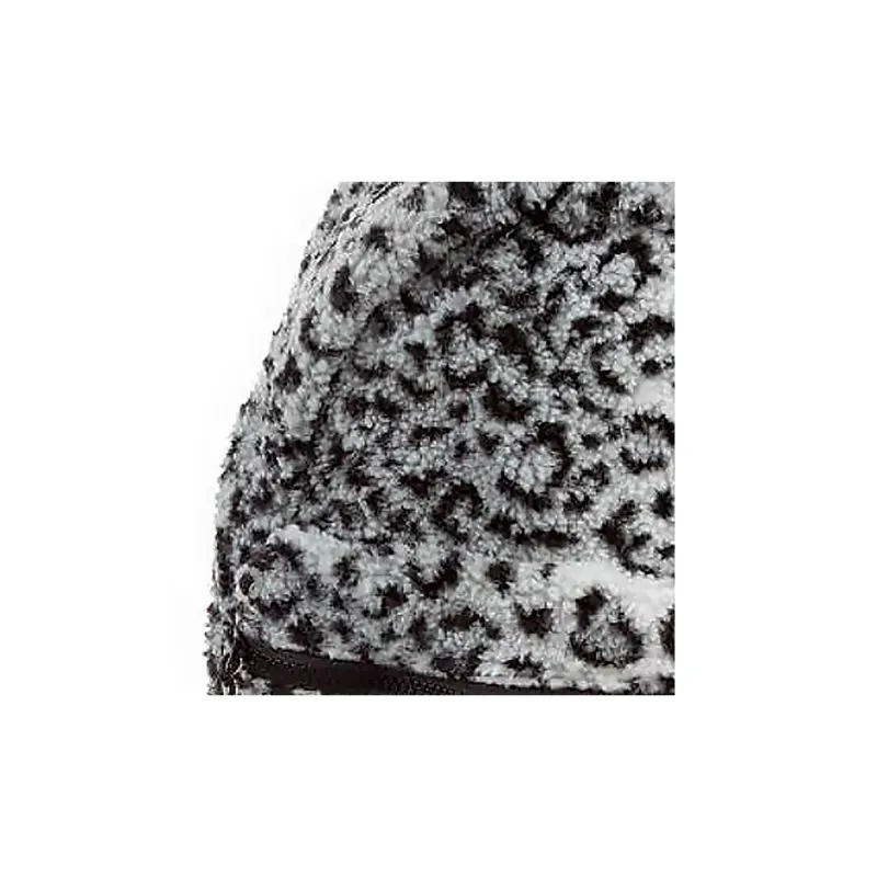 Supreme Plush Backpack Unisex Black & White-3