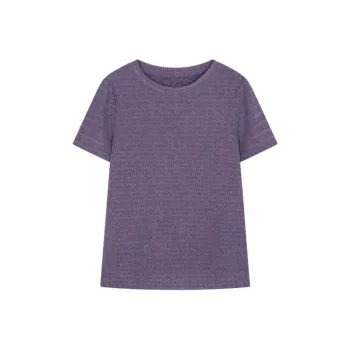 Mo Han Yi Mei Regular T Shirt Women's Purple
