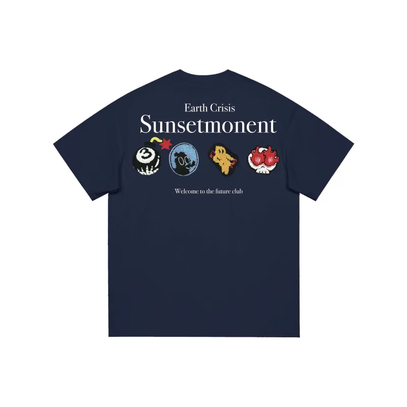 SUNSETMONENT Short Sleeved T Shirts Unisex-12
