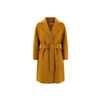 'S MAX MARA Coats Women's Yellow