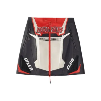 FILA FUSION Leather Short Skirts Women's Gray