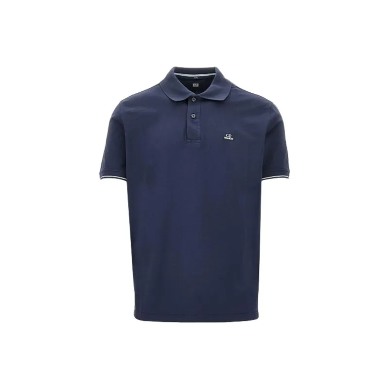 C.P.Company Polo Shirt Men's Marine Blue-0