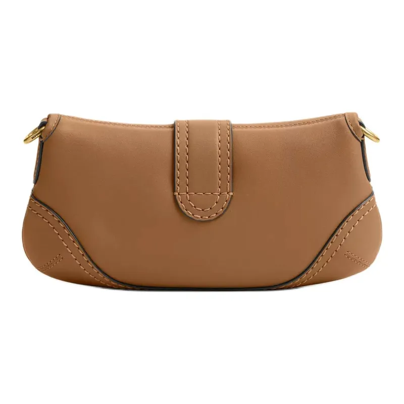 COACH Soho Sheepskin Handbag, Shoulder Bag Medium Size Women's Brown-2