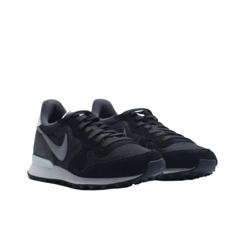 Nike Internationalist Anti Slip Wear Resistant Low Top Running Shoes Women's Black-1