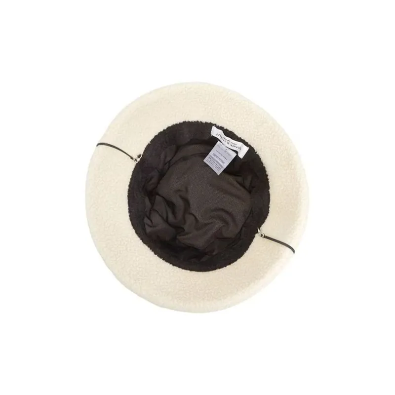 MARK & LONA Polyester Bucket Hats Unisex Ecru-1