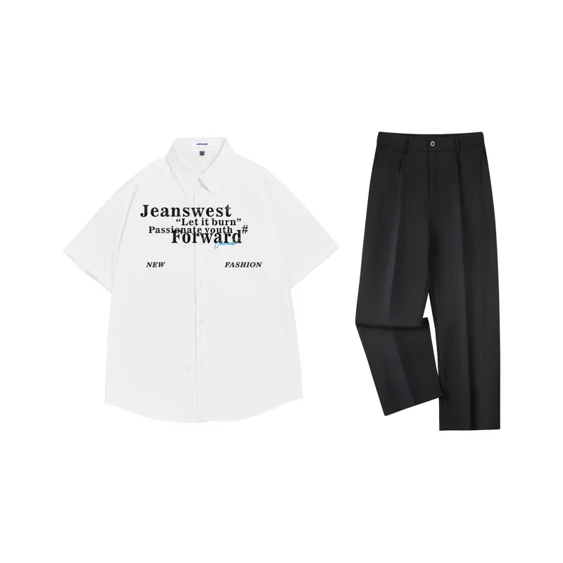 JEANSWEST Shirt Matching Set Unisex-0