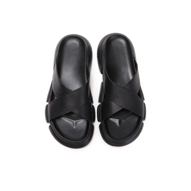 Bansley Slide Slippers Men's Black-3