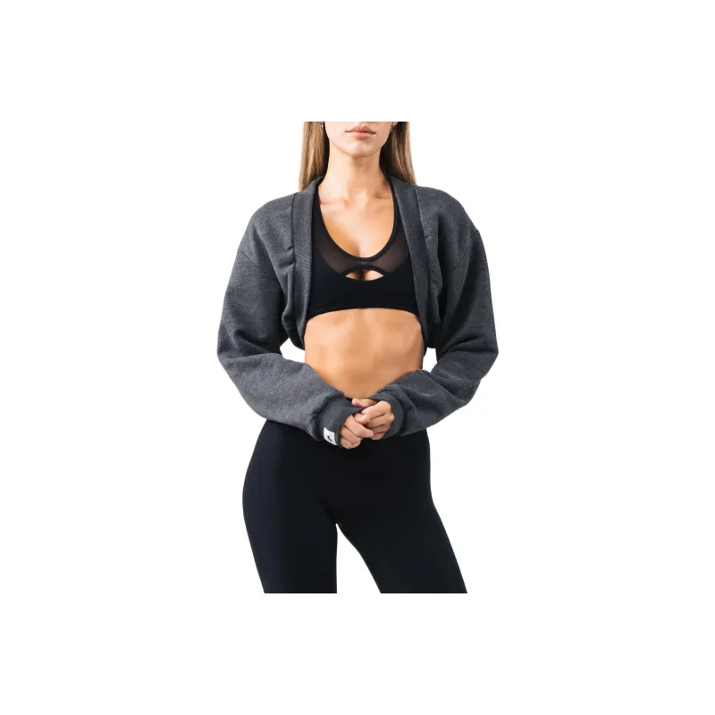 ALPHALETE Overlay Shrug Sweater Women's-6