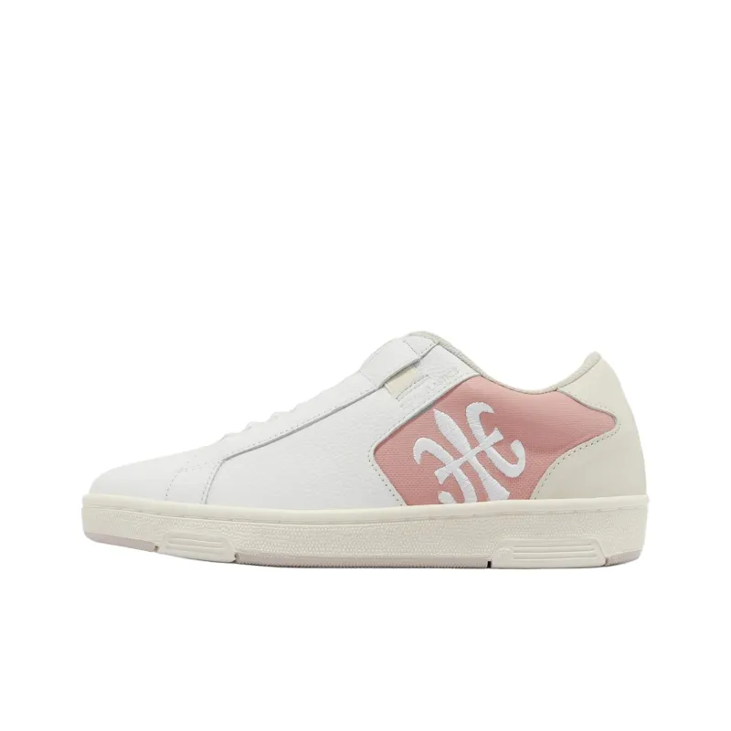 ROYAL ELASTICS Adelaide Abrasion Resistant Low Top Skateboard Shoes Women's White Pink-0