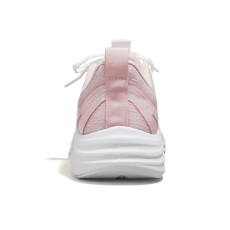 HUANQIU Running Shoes Women's Low Top White-3