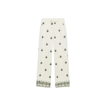 ZARA Casual Pants Women's Light Beige Yellow/Khaki