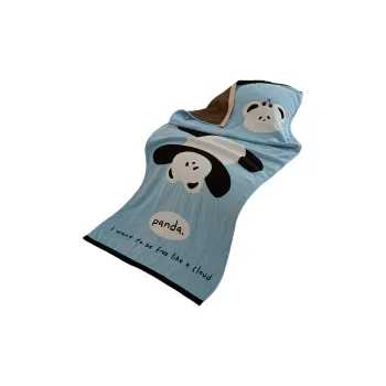 Yalu Kids' Cute 100% Cotton Adult Men & Women's All Season All Bath Towel
