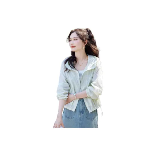 TERRE BLEUE Cropped Coat Women's