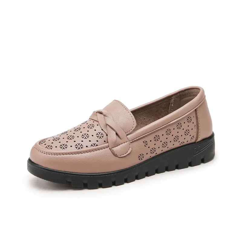 Warrior Mom Shoes For Elderly Women's, Grandmother Shoes For Seniors, Mid Age Women's Shoes Clogs Women's-8