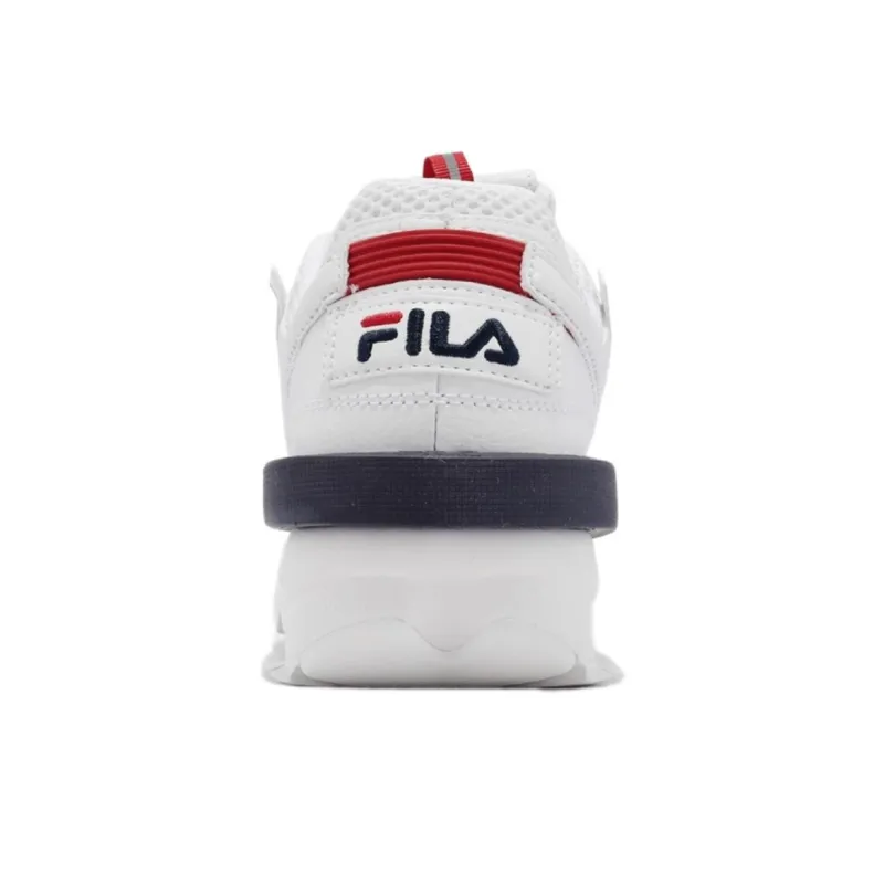 FILA Disruptor 2 Low Top Chunky Sneakers Women's White Red-3