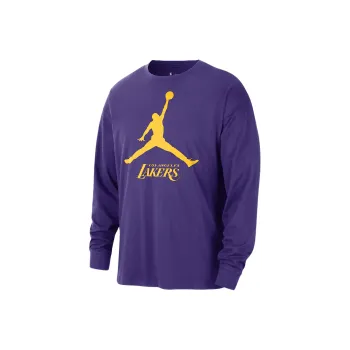JORDAN Los Angeles Lakers Essential Men's JORDAN Nba Long Sleeve T Shirt