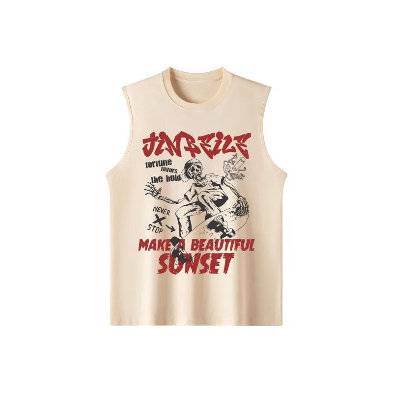 JINBEILE Tank Tops Unisex-10