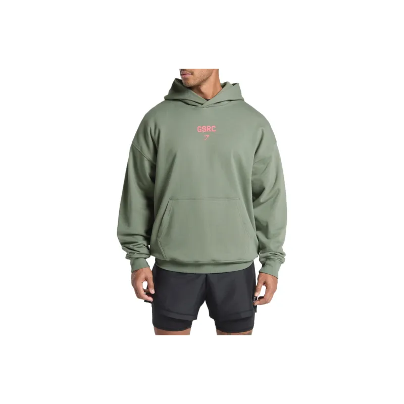 GYMSHARK Running Graphic Hoodie Sweatshirt Men's-0
